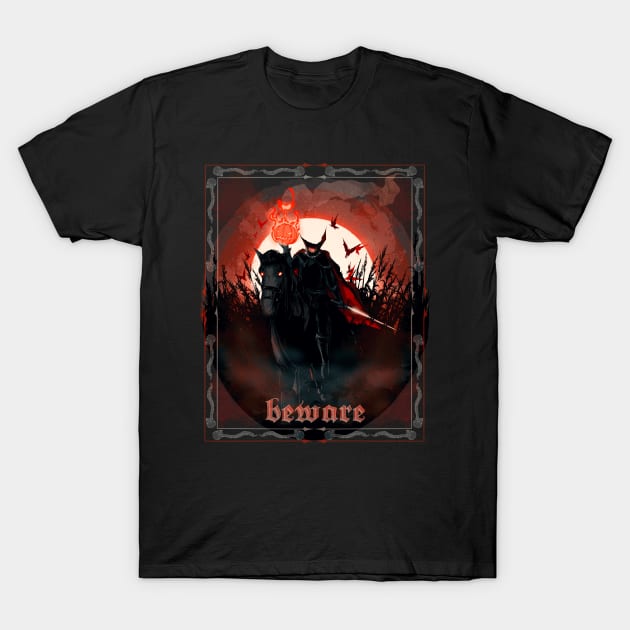 Headless Horseman T-Shirt by LVBart